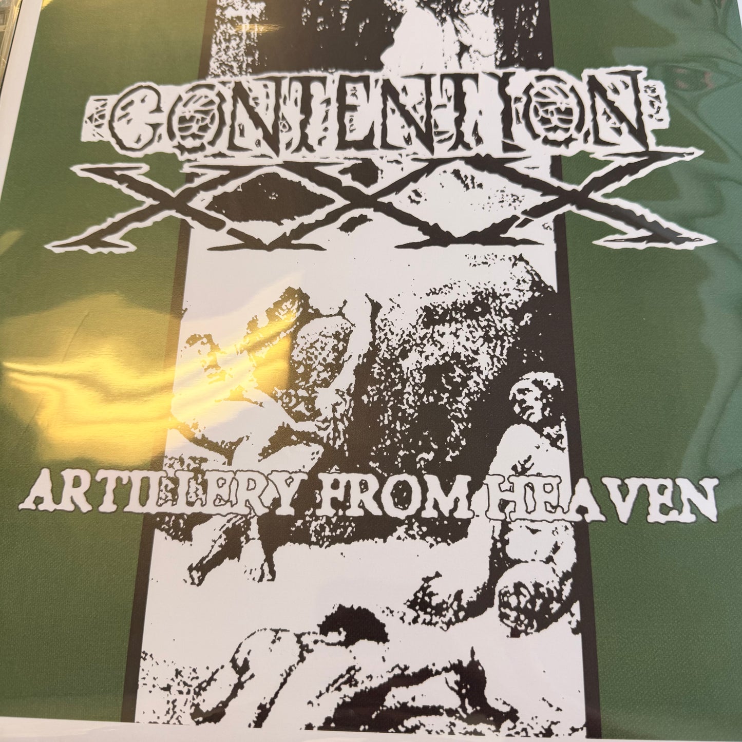 contention- artillery from heaven record release cover