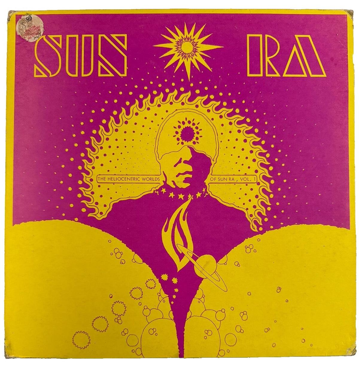Sun Ra – The Heliocentric Worlds Of Sun Ra, Vol. 1 1973 US press