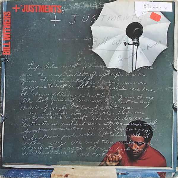 Bill Withers – +'Justments