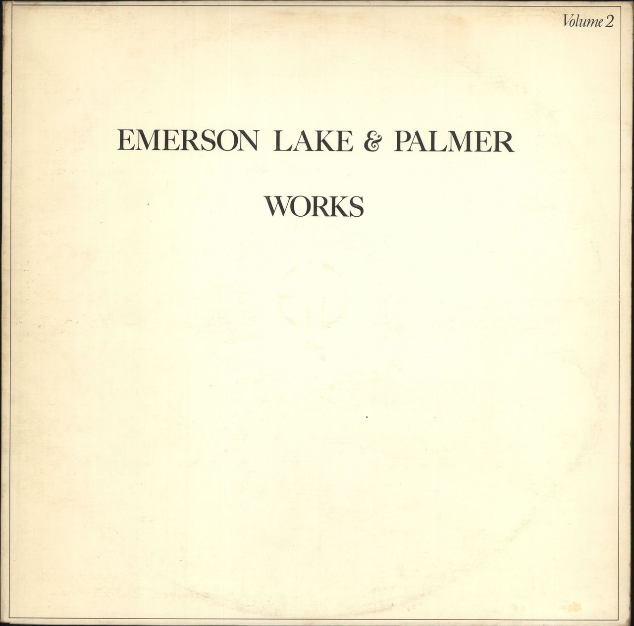 Emerson Lake & Palmer - Works
