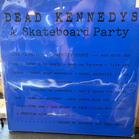 dead kennedys - A skateboard party