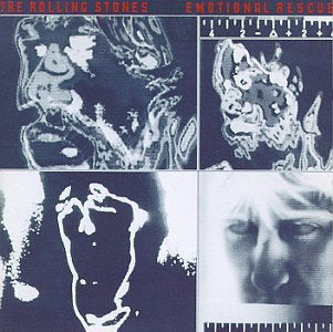 the rolling stones - emotional rescue songs with poster