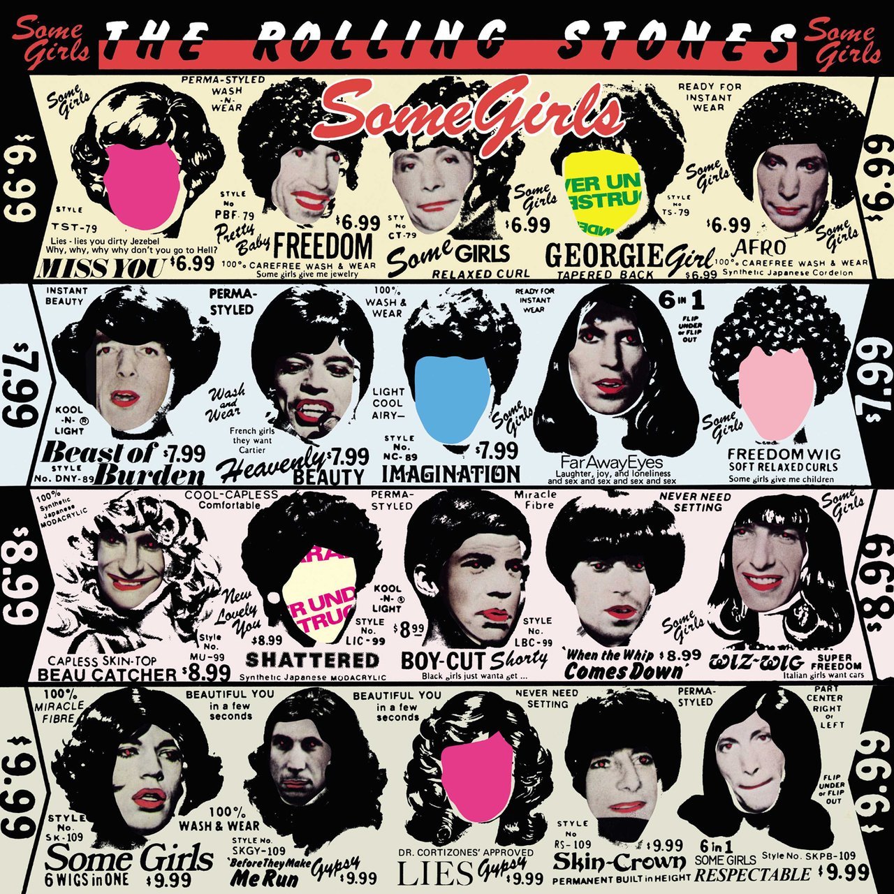 the rolling stones - some girls Japanese pressing