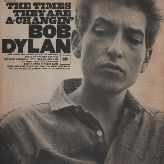 Bob Dylan – The Times They Are A-Changin' mono press