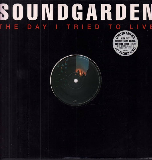 soundgarden - the day i tried to live 12" single