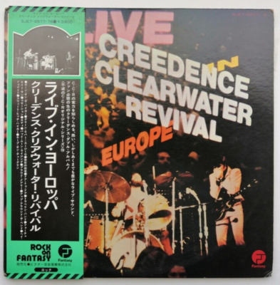 creedence clearwater revival - live in europe japanese pressing