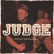 judge - what it meant complete discography