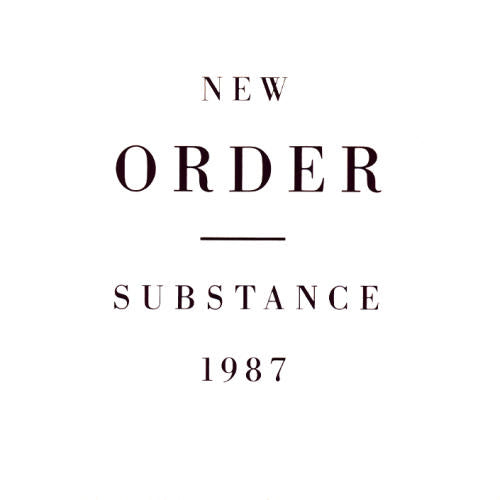 New order - Substance 1987 French pressing