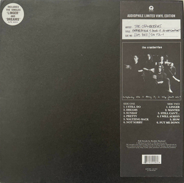 The Cranberries – Everybody Else Is Doing It, So Why Can't We?
