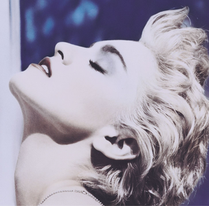 madonna - true blue with poster